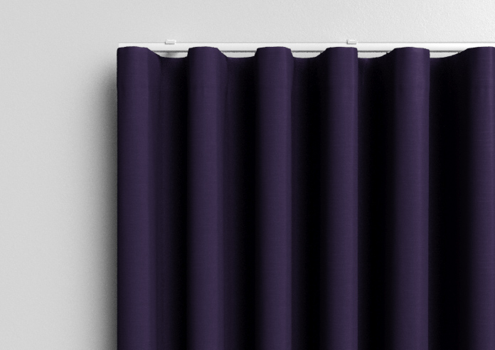 Kyoto Faux Silk, Berry - Made to Measure Curtains - Image 13